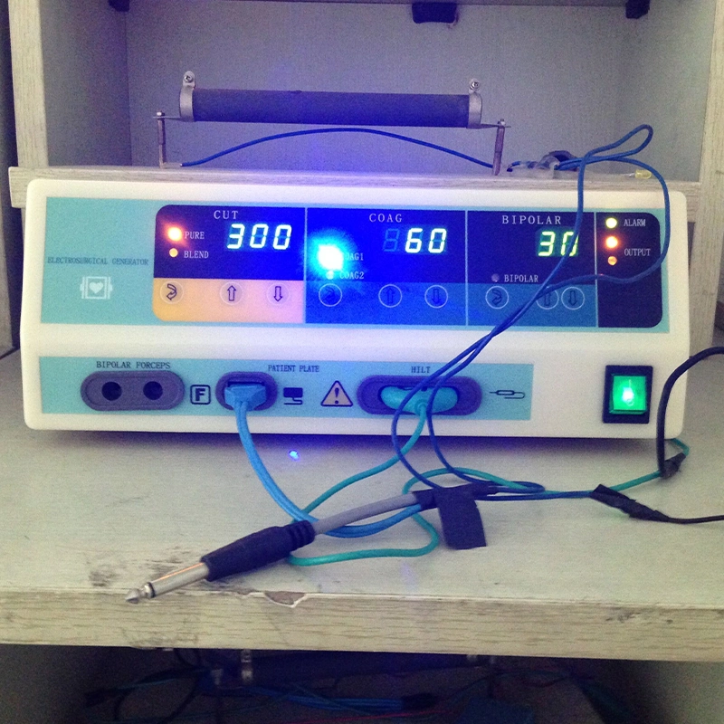 High Quality 350W Diathermy Electrical Surgical Electro Cautery Radio Frequency Bipolar Electrocautery Machine